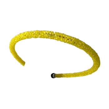 Cerchietto Glitter Giallo_SS22-04285116