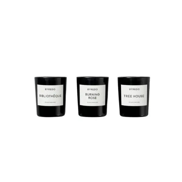 La Mini Sélection Bois - Mini Candle Set 3x70 g - Ottaviano