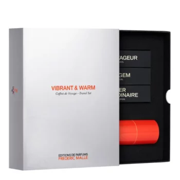 coffret vibrant & warm 3x10ml + travel spray_confezione