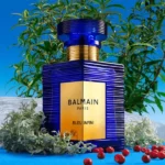 blue infini balmain visual